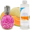 Mamamanuela Lampe catalytique Mosaïque Fuchsia + Parfum Waikiki Melon 200 ml - Élimine mauvaises odeurs, parfume et améliore qualité de l'air