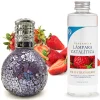 Mamamanuela Lampe catalytique Mosaïque de minuit + Wild Strawberry 500 ml - Élimine mauvaises odeurs, parfume et améliore la qualité de l'air