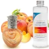 Mamamanuela Lampe catalytique Orange Waves + Parfum Peach Velvet 200 ml - Élimine mauvaises odeurs, parfume et améliore la qualité de l'air