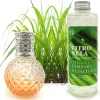 Mamamanuela Lampe catalytique Orange Diamonds + Parfum Citronnelle 500 ml - Élimine mauvaises odeurs, parfume et améliore la qualité de l'air