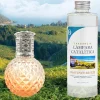 Mamamanuela Lampe catalytique Orange Diamonds + Parfum Provence Breeze 200 ml - Élimine mauvaises odeurs, parfume et améliore qualité de l'air