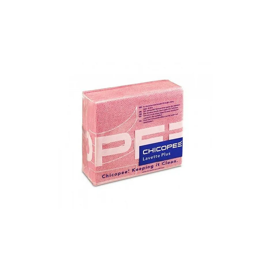 Chicopee Lavette plus Chicopée 43x36cm ROSE Lot de 25 Hot