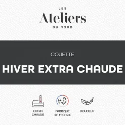 Ateliers Du Nord Les - Couette Hiver - Extra Chaude 200x200cm