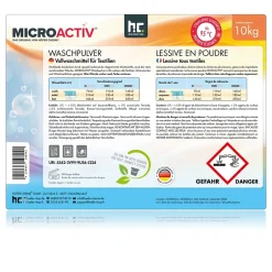 Höfer Chemie Lessive en poudre Microactiv en sceaux de 10 KGx6 New