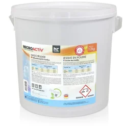Höfer Chemie Lessive En Poudre Microactiv 30 L Puissante Pour Blanc Et Couleurs