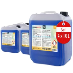 Höfer Chemie Lessive Liquide Microactiv 40 L Puissante Pour Blanc Et Couleurs, Se Dissout Facilement