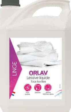 Le Plus De L'Entretien Lessive liquide Tous textiles - parfum fraicheur alpine - 5 Litres