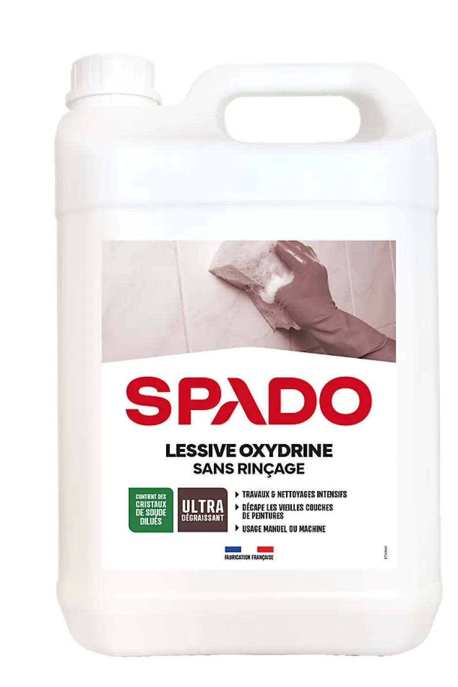 Spado Lessive sans rinçage multi-surfaces 5L