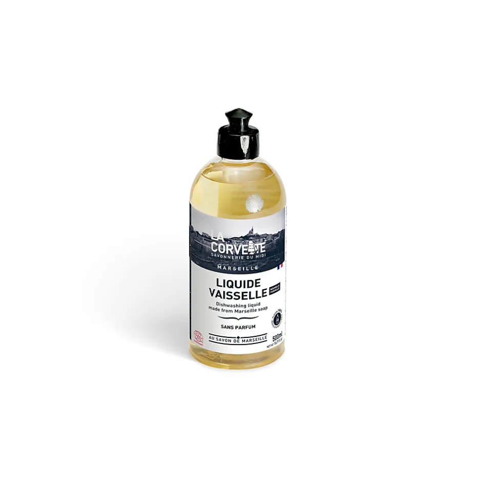 La Corvette Liquide vaisselle & mains au savon de marseille Savonnerie du midi 500 ml