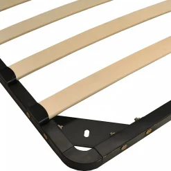 Bb Loisir Lit 1 place 90x190cm blanc KIAPA Blanc inclus sommier et 2 tiroirs Chêne pour rangement