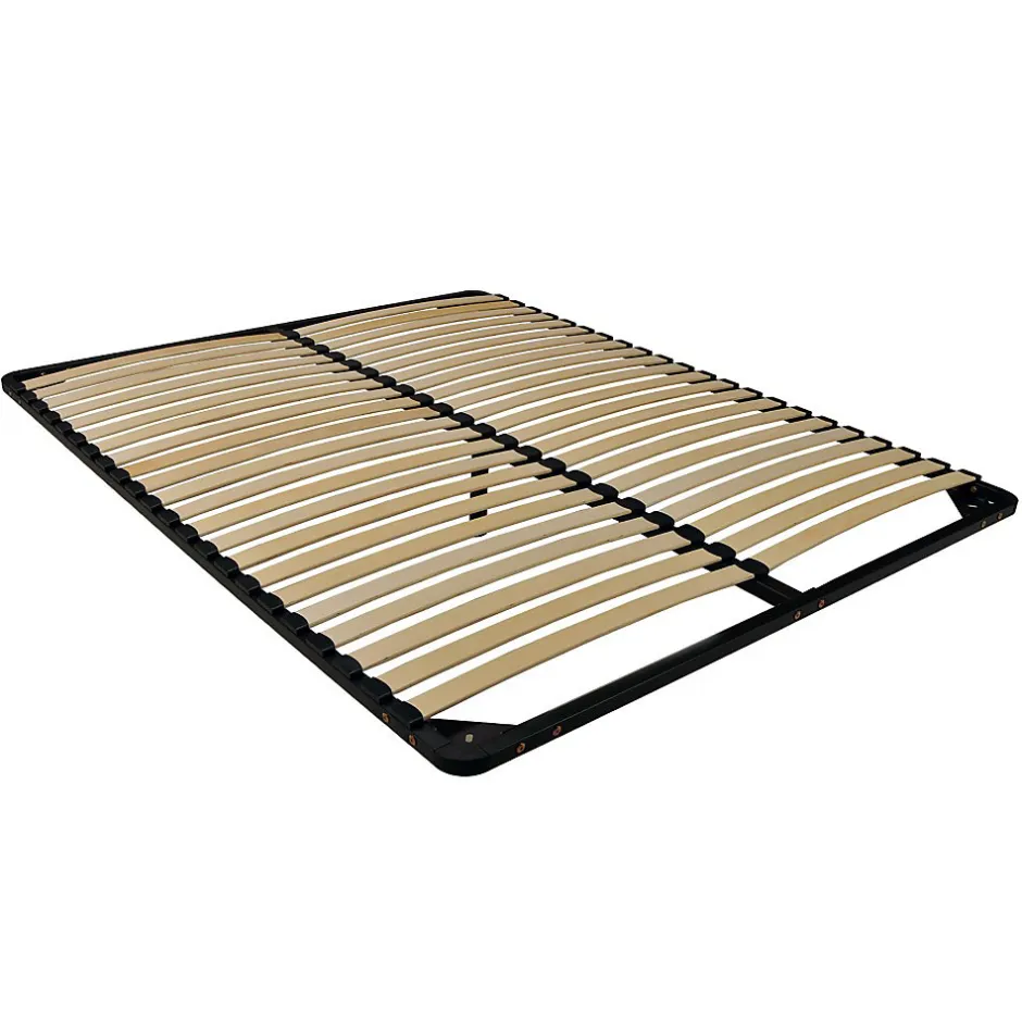 Bb Loisir Lit 2 places 140x190cm Chêne et noir CITA inclus sommier et tete de lit chevet et tiroir