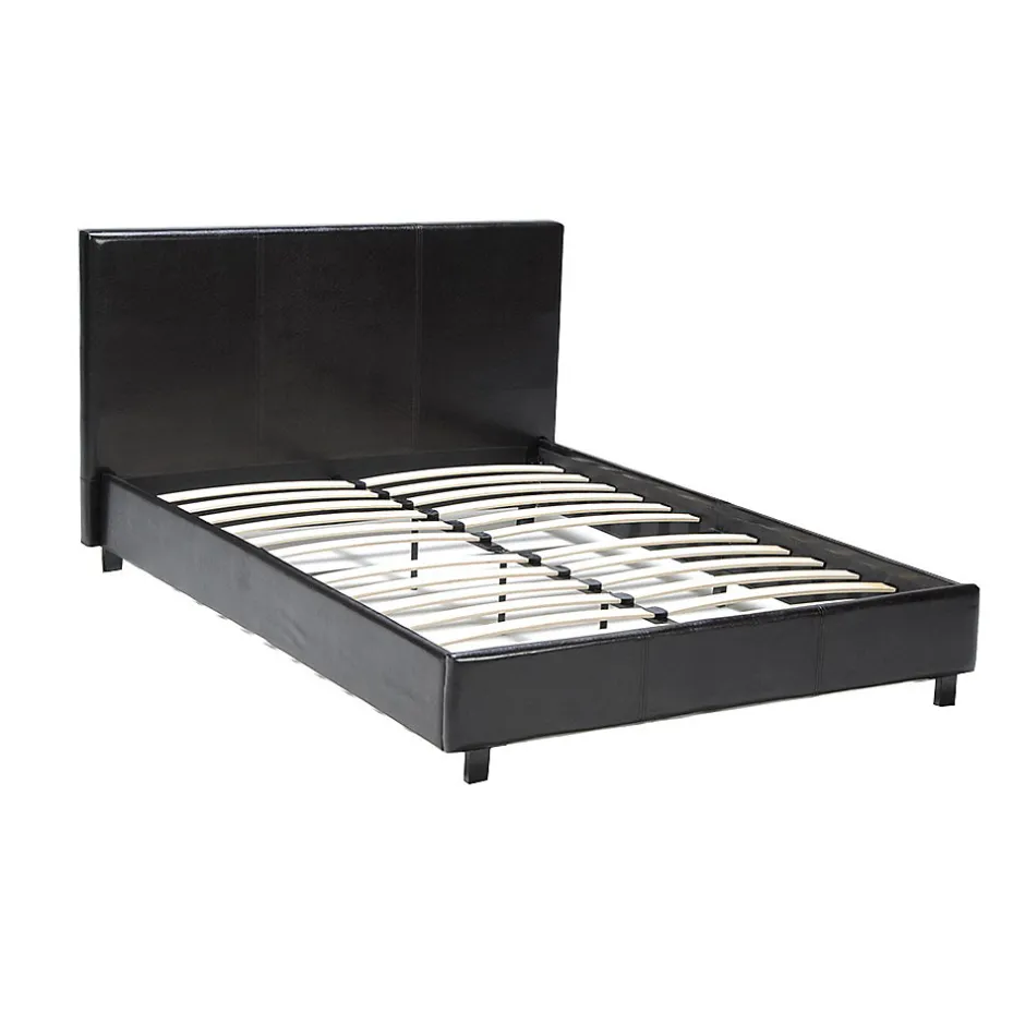 Weber Industries Lit ATLANTA 140x190 + 1 sommier / Noir