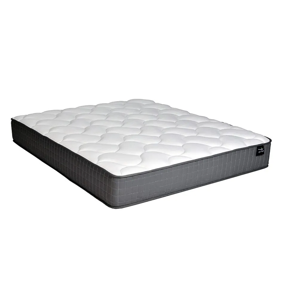 Weber Industries Lit ATLANTA 160x200 + 1 sommier + 1 matelas CARLTON / Noir