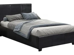 Habitat Et Jardin Lit avec coffre "Carla" 90 x 190 cm Noir New