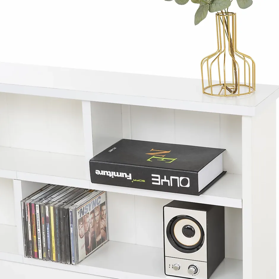 Generique Lit avec rangement 90x200 cm - Lit simple avec tiroirs et tête de lit - Pin massif + MDF - Sans Matelas - Blanc Outlet