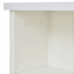 Generique Lit avec rangement 90x200 cm - Lit simple avec tiroirs et tête de lit - Pin massif + MDF - Sans Matelas - Blanc Outlet