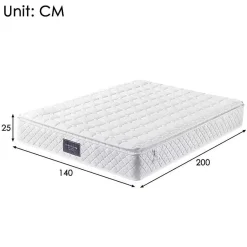 Okwish Lit avec rangement 180x200 cm double, éclairage LED intégré, bois chêne clair, design fonctionnel et moderne, sans matelas