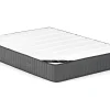 Vente-unique Lit avec tiroirs 160 x 200 cm - Tissu velours - Beige + Matelas - LEOPOLD Sale