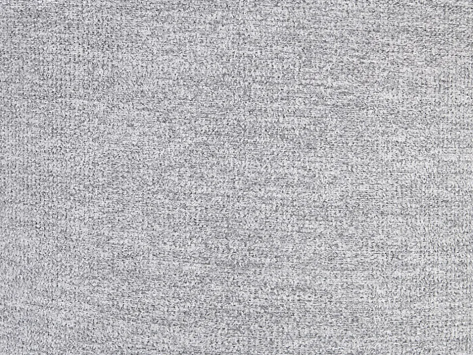 Vente-unique Lit avec tiroirs 180 x 200 cm - Tissu - Gris clair + Matelas - INASTO