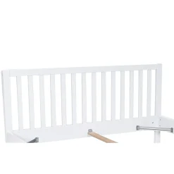 Weber Industries Lit avec tête à barreaux PARKER 160 x 200 cm / Blanc Best