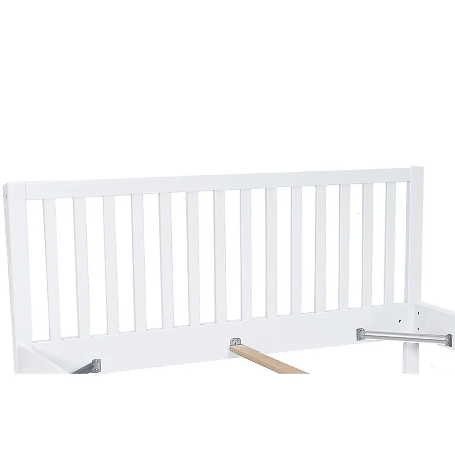 Weber Industries Lit avec tête à barreaux PARKER 160 x 200 cm / Blanc Best