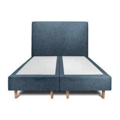 Sommeil De Plomb Lit avec tête de lit bouclette et sommier tapissier - Lit en bois massif