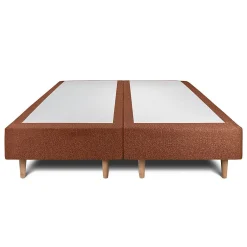 Sommeil De Plomb Lit avec tête de lit bouclette et sommier tapissier - Lit en bois massif Clearance