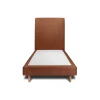 Sommeil De Plomb Lit avec tête de lit bouclette et sommier tapissier - Lit en bois massif