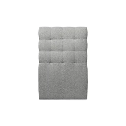 Sommeil De Plomb Lit avec tête de lit capitonnée et sommier tapissier - Lit en bois massif