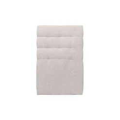 Sommeil De Plomb Lit avec tête de lit capitonnée tissu et sommier tapissier - Lit en bois massif Clearance