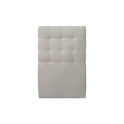 Sommeil De Plomb Lit avec tête de lit capitonnée velours et sommier - Lit en bois massif