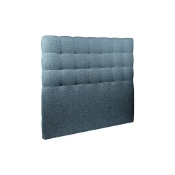 Sommeil De Plomb Lit avec tête de lit capitonnée et sommier tapissier - Lit en bois massif