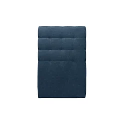 Sommeil De Plomb Lit avec tête de lit capitonnée tissu et sommier tapissier - Lit en bois massif Clearance