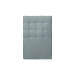 Sommeil De Plomb Lit avec tête de lit capitonnée velours et sommier - Lit en bois massif Clearance