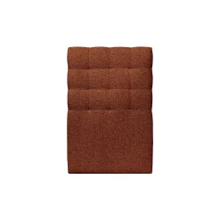 Sommeil De Plomb Lit avec tête de lit capitonnée et sommier tapissier - Lit en bois massif