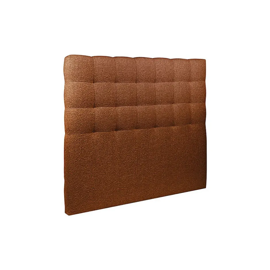 Sommeil De Plomb Lit avec tête de lit capitonnée et sommier tapissier - Lit en bois massif Clearance
