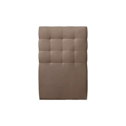 Sommeil De Plomb Lit avec tête de lit capitonnée velours et sommier kit - Lit en bois massif Best