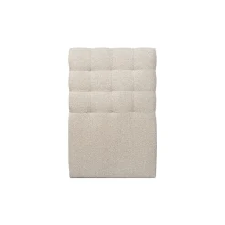 Sommeil De Plomb Lit avec tête de lit capitonnée et sommier tapissier - Lit en bois massif
