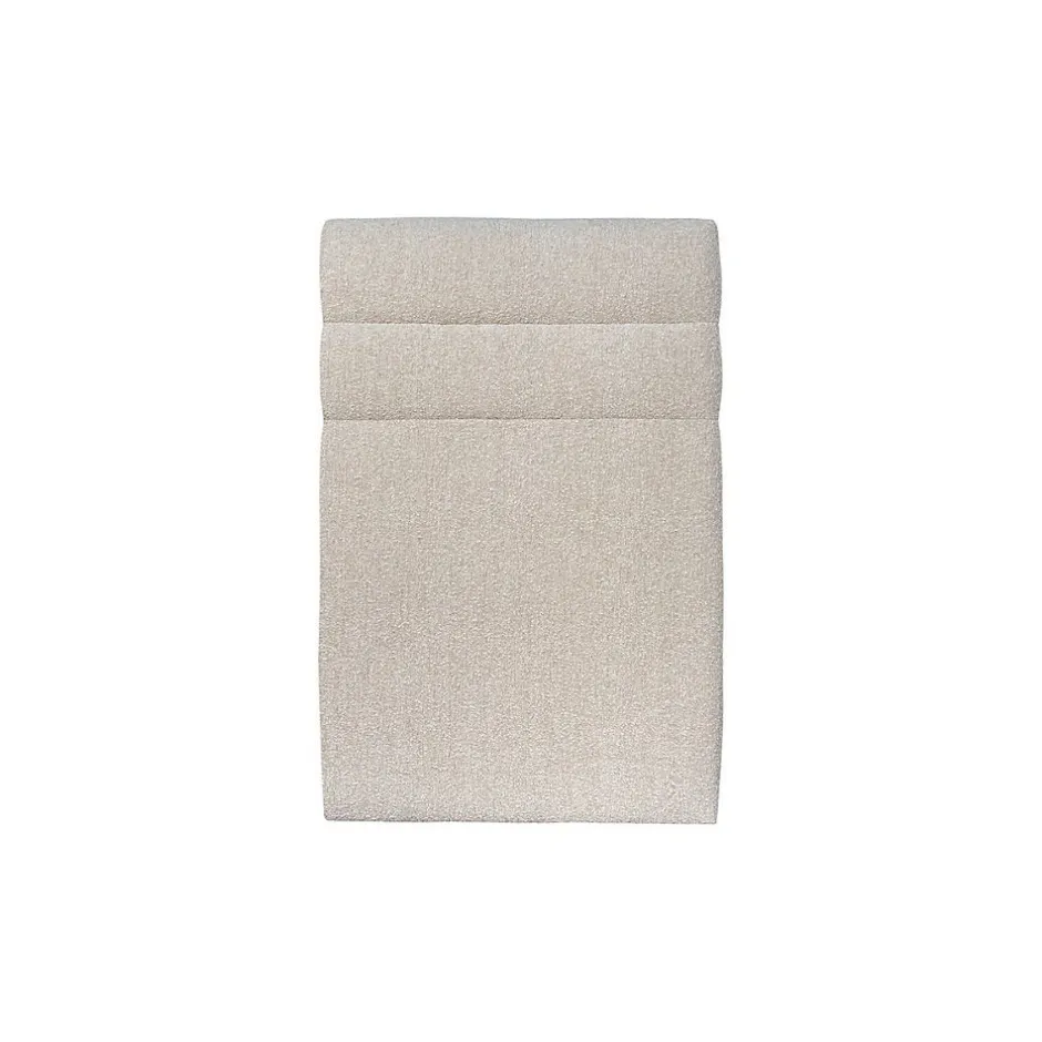 Sommeil De Plomb Lit avec tête de lit lignes bouclette et sommier kit - Lit en bois massif