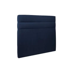 Sommeil De Plomb Lit avec tête de lit lignes velours et sommier tapissier - Lit en bois massif Clearance