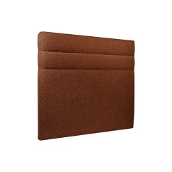 Sommeil De Plomb Lit avec tête de lit lignes bouclette et sommier tapissier - Lit en bois massif