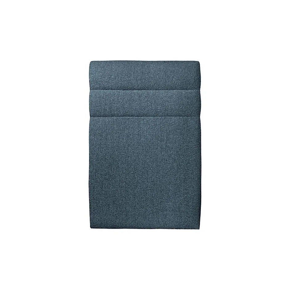 Sommeil De Plomb Lit avec tête de lit lignes bouclette et sommier tapissier - Lit en bois massif