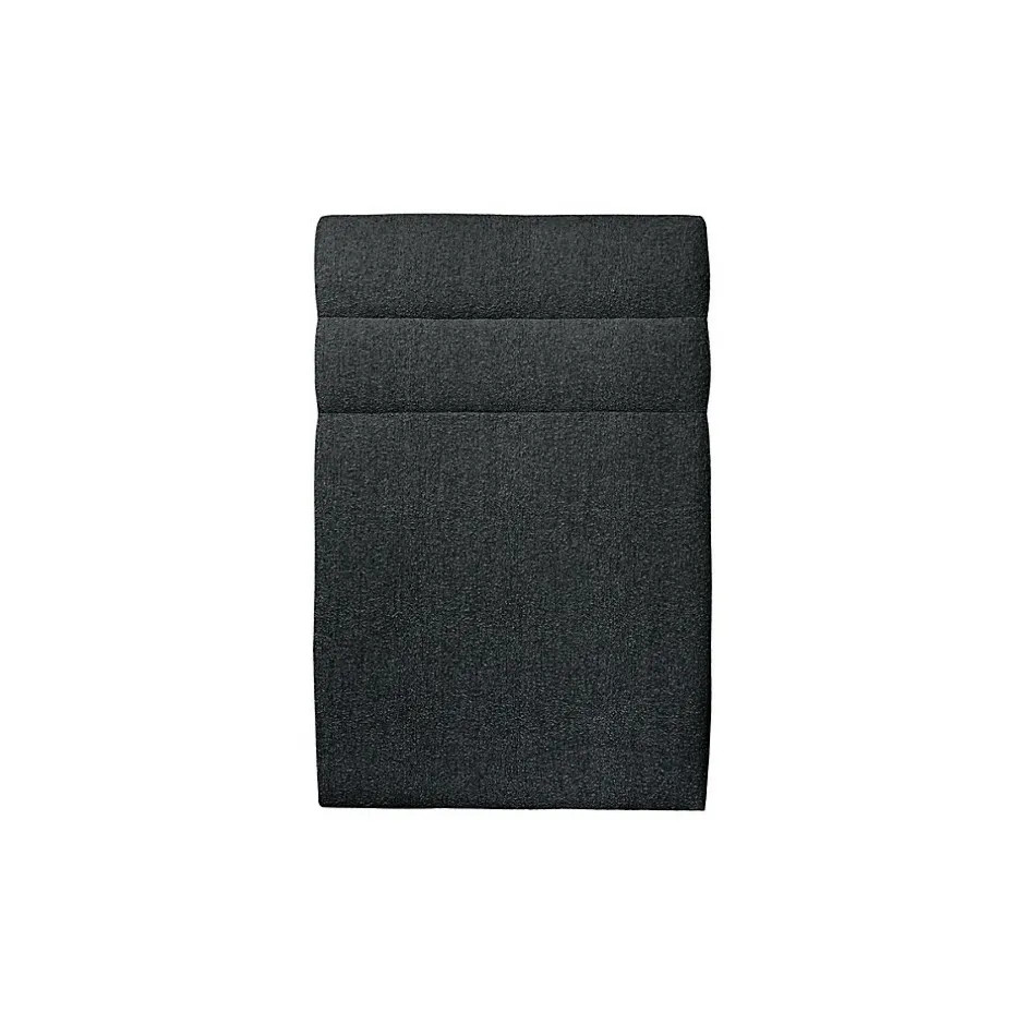 Sommeil De Plomb Lit avec tête de lit lignes bouclette et sommier kit - Lit en bois massif