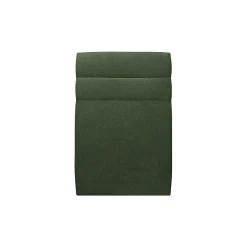 Sommeil De Plomb Lit avec tête de lit lignes tissu et sommier tapissier - Lit en bois massif