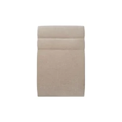Sommeil De Plomb Lit avec tête de lit lignes tissu et sommier kit - Lit en bois massif Clearance