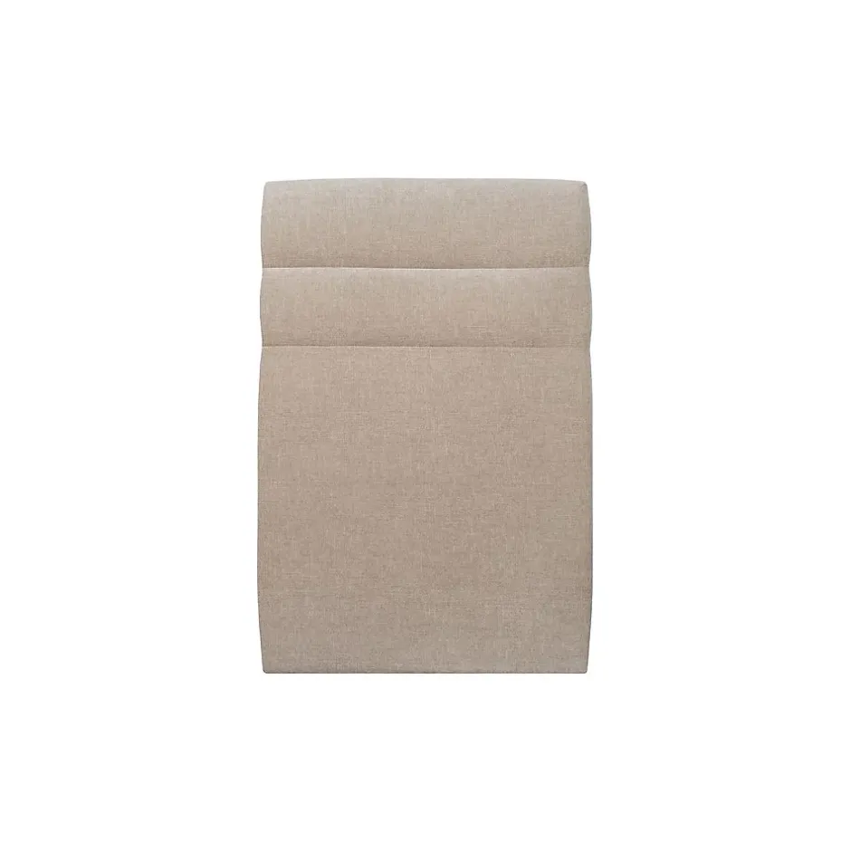 Sommeil De Plomb Lit avec tête de lit lignes tissu et sommier kit - Lit en bois massif Clearance
