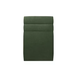 Sommeil De Plomb Lit avec tête de lit lignes tissu et sommier tapissier - Lit en bois massif New