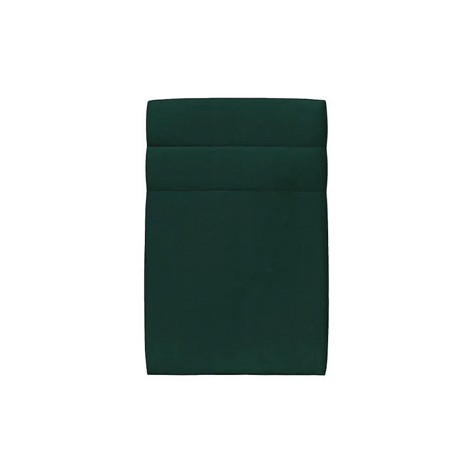 Sommeil De Plomb Lit avec tête de lit lignes velours et sommier tapissier - Lit en bois massif