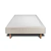 Sommeil De Plomb Lit avec tête de lit lignes bouclette et sommier tapissier - Lit en bois massif Hot