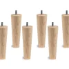 Sommeil De Plomb Lit avec tête de lit lignes bouclette et sommier tapissier - Lit en bois massif Best